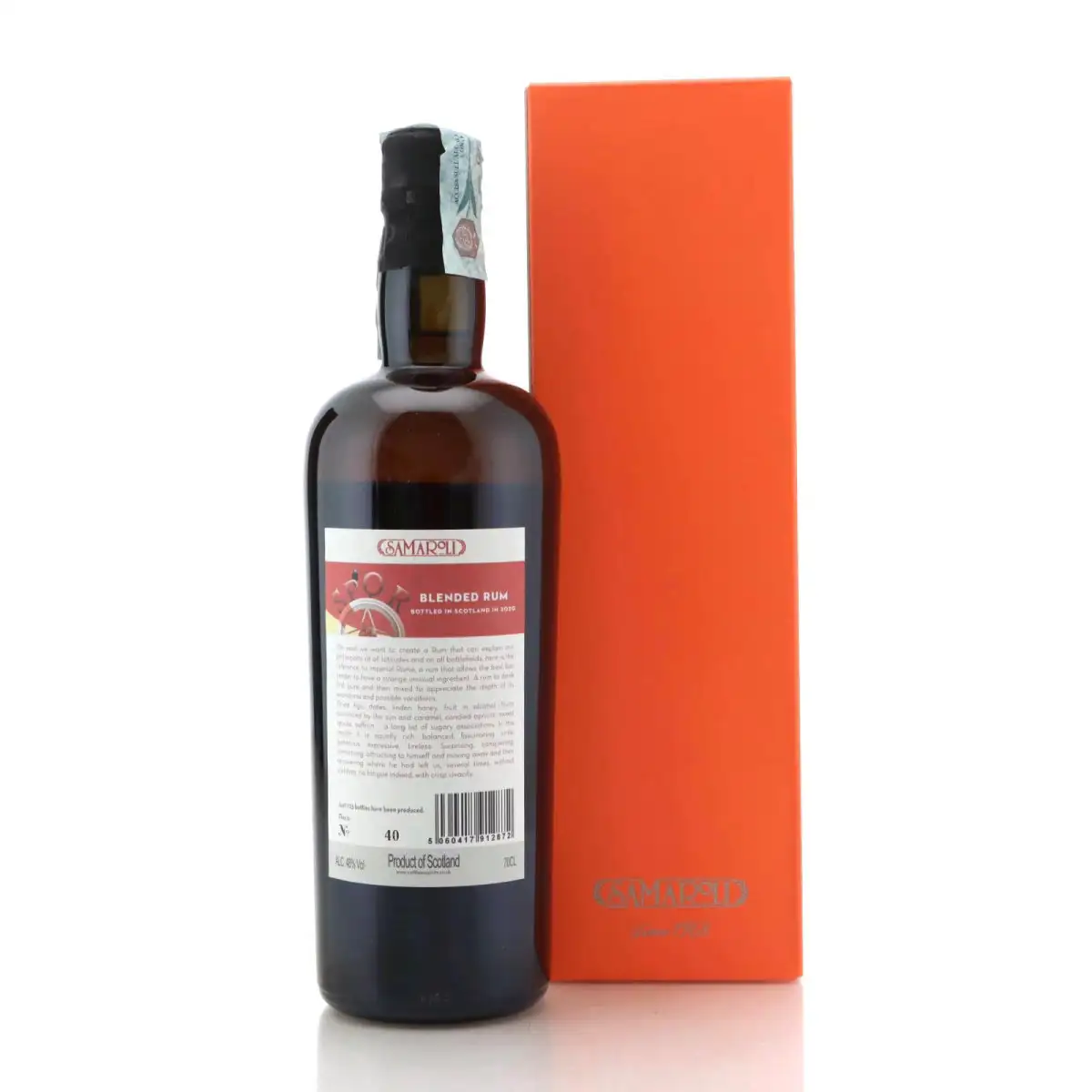 Image haute résolution de Samaroli Blended Rum SPQR I (Edition 2020)