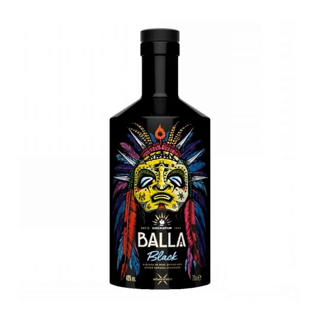 Bottle of Cockspur Balla Black