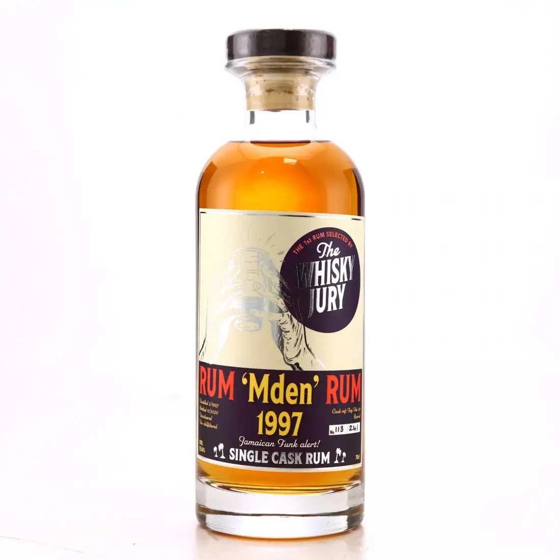 Bottle of The Whisky Jury Hampden Mden C<>H 1997