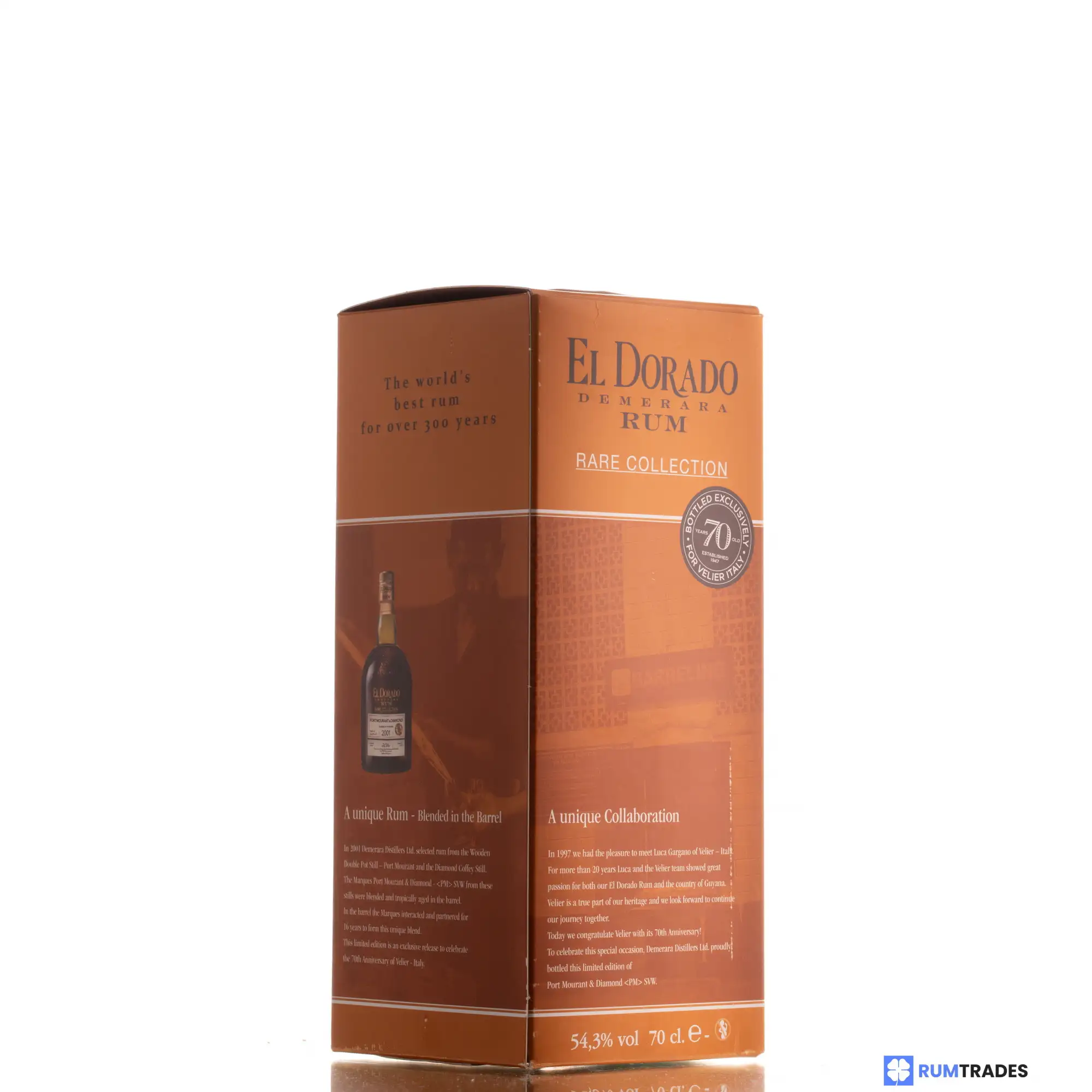 High resolution image of Diamond &amp; Port Mourant El Dorado Rare Collection <PM> SVW 2001