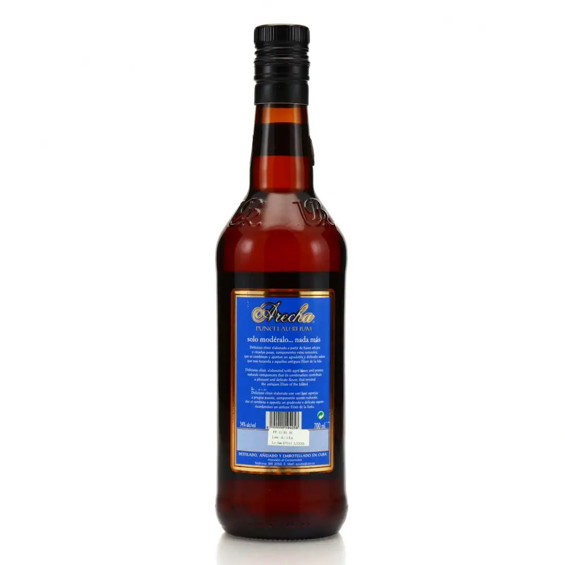 High resolution image of Exclusivas Priego Arecha Arecha Punch Au Rhum