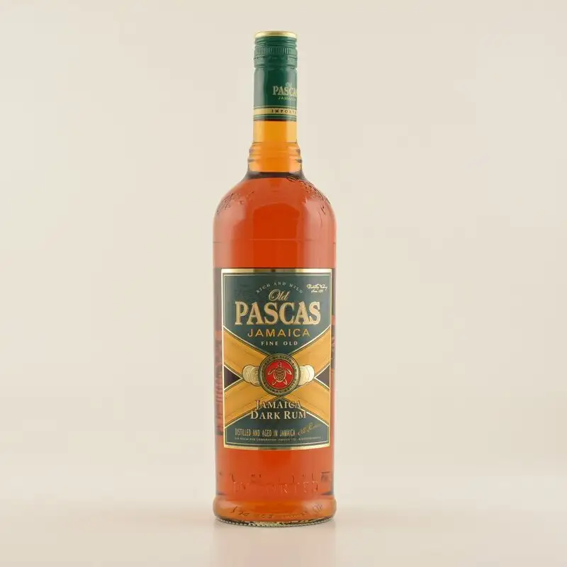 High resolution image of Old Pascas Dark Rum