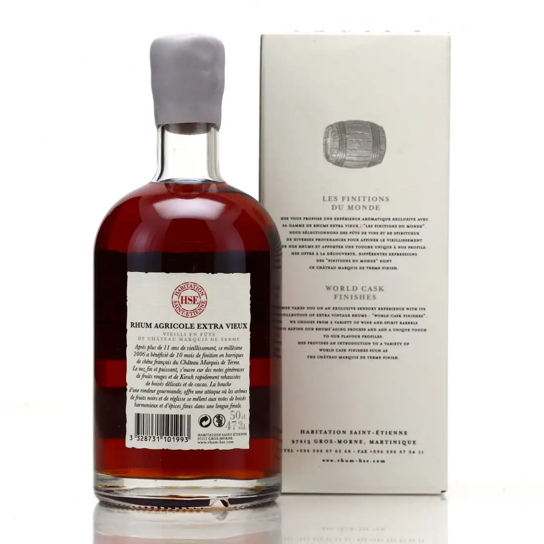 Hochauflösendes Bild von HSE Château Marquis de Terme Finish 2006