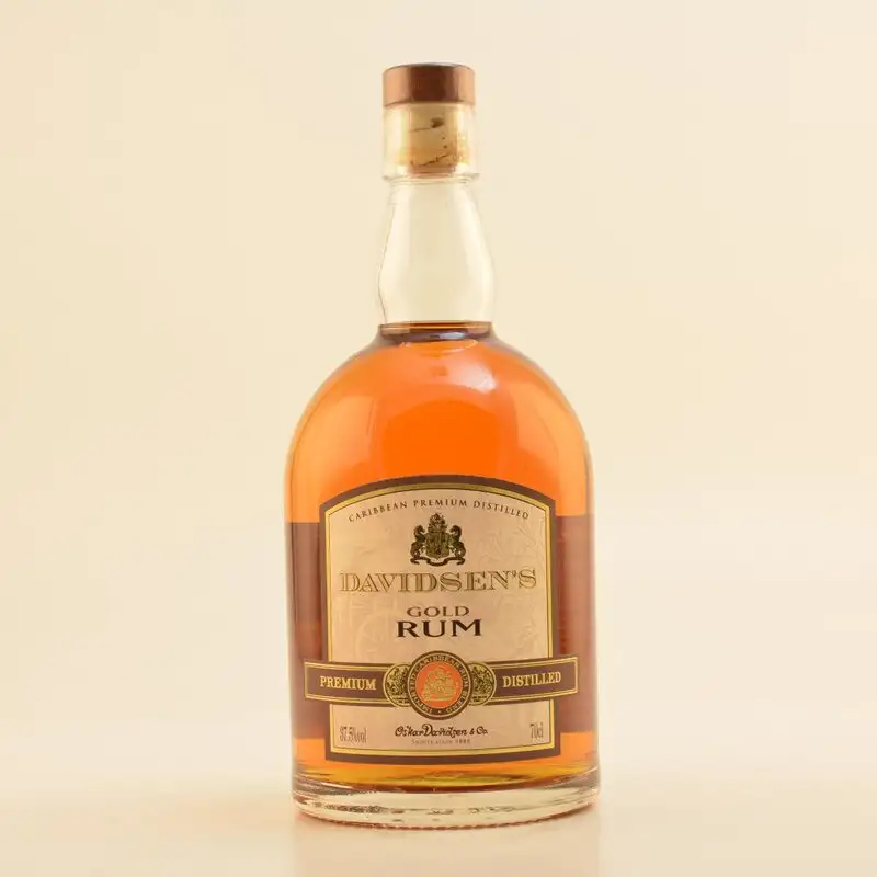 Bottle of Oskar Davidsen & Co Davidsen‘s Gold Rum