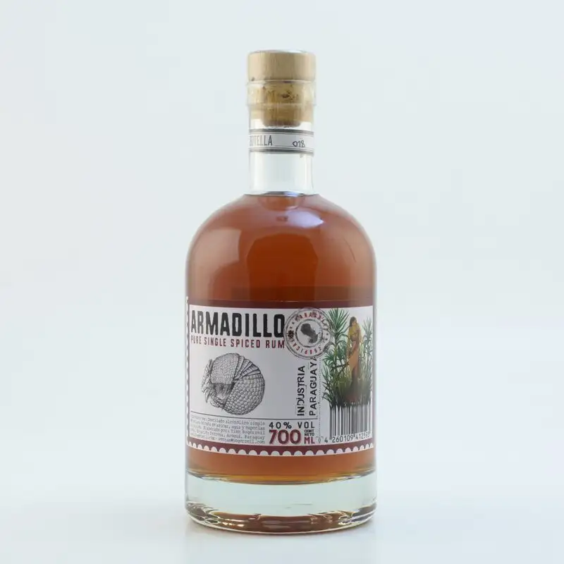 Bottle of Hogerzeil Armadillo Pure Single Spiced Rum