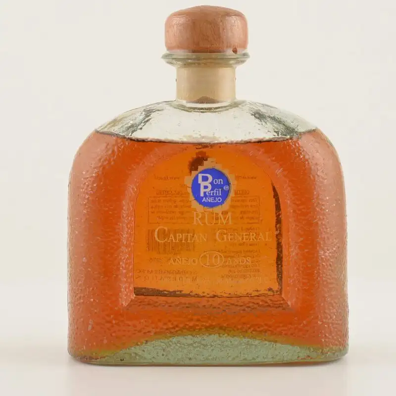 Bottle of Capitan General Anejo 10 anos