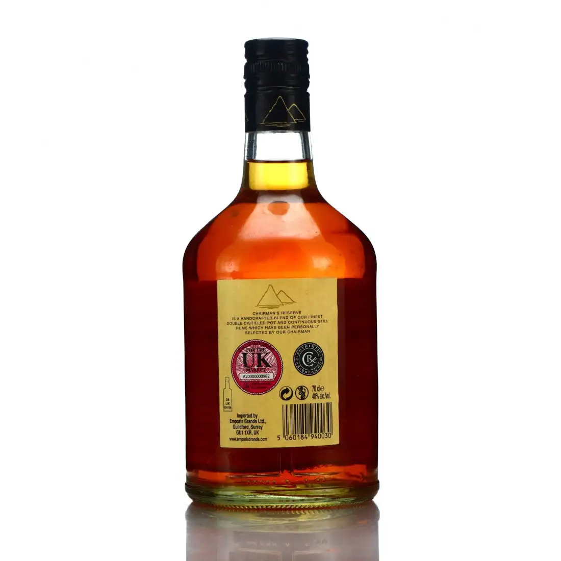 Hochauflösendes Bild von Chairman‘s Reserve Finest St. Lucia Rum