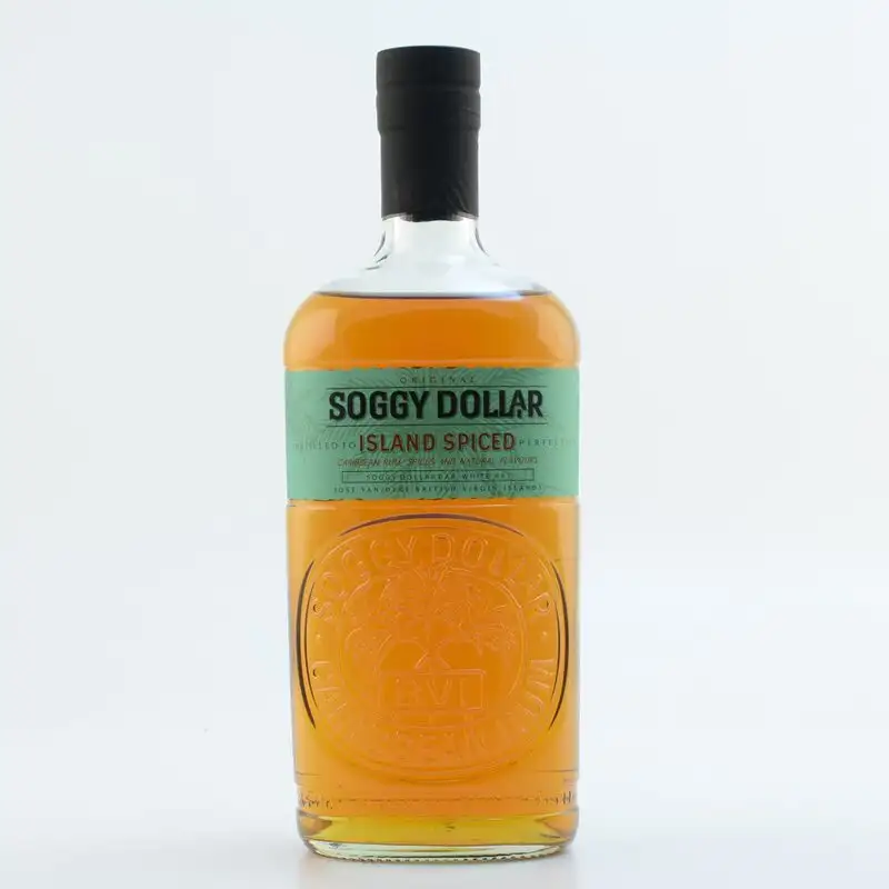 Bottle of Soggy Dollar Island Spiced