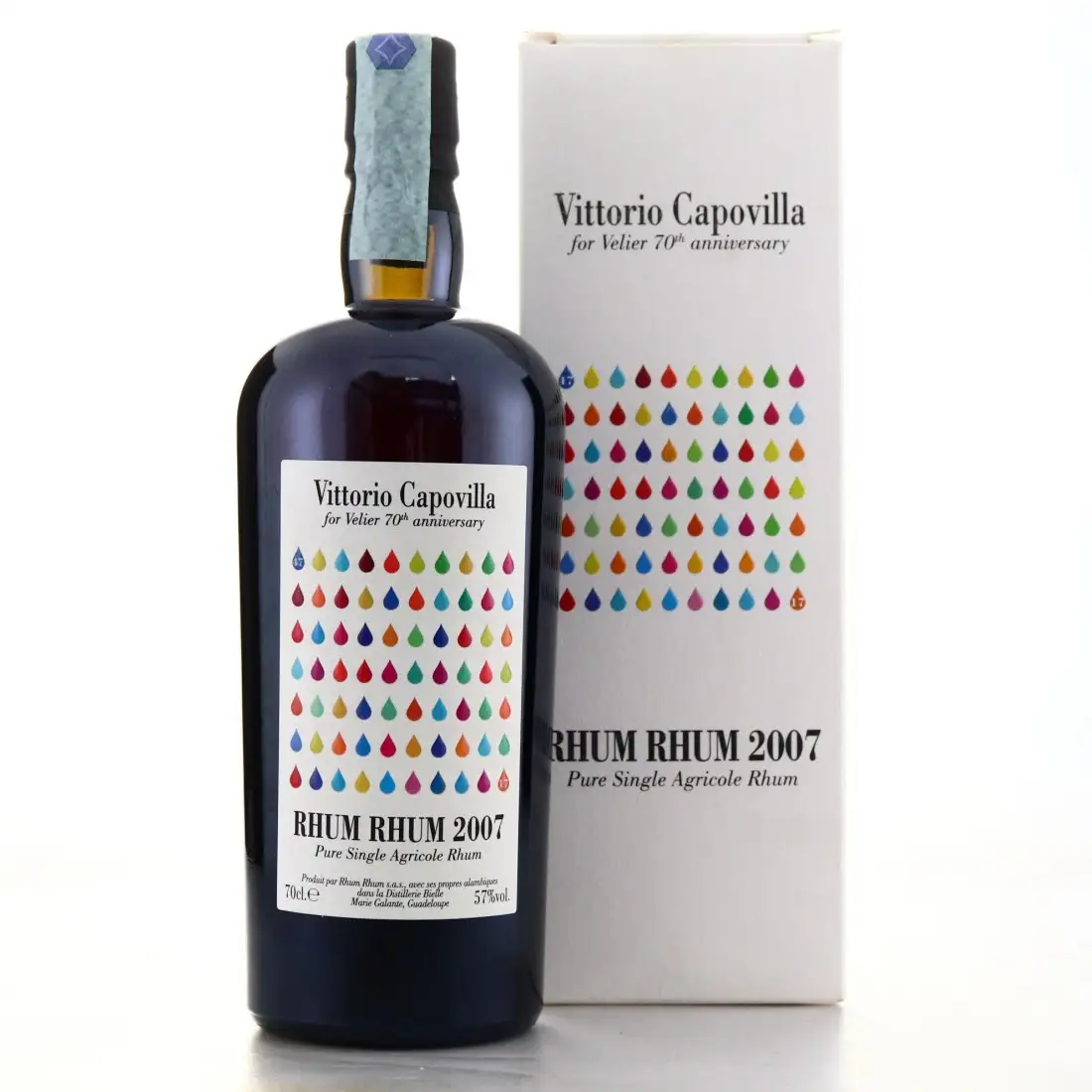 Bottle of Velier Bielle Rhum Rhum Vittorio Capovilla 2007