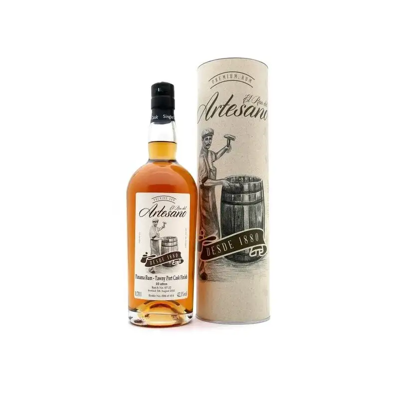 Bottle of El Ron del Artesano Panama Rum Tawny Port Cask Finish