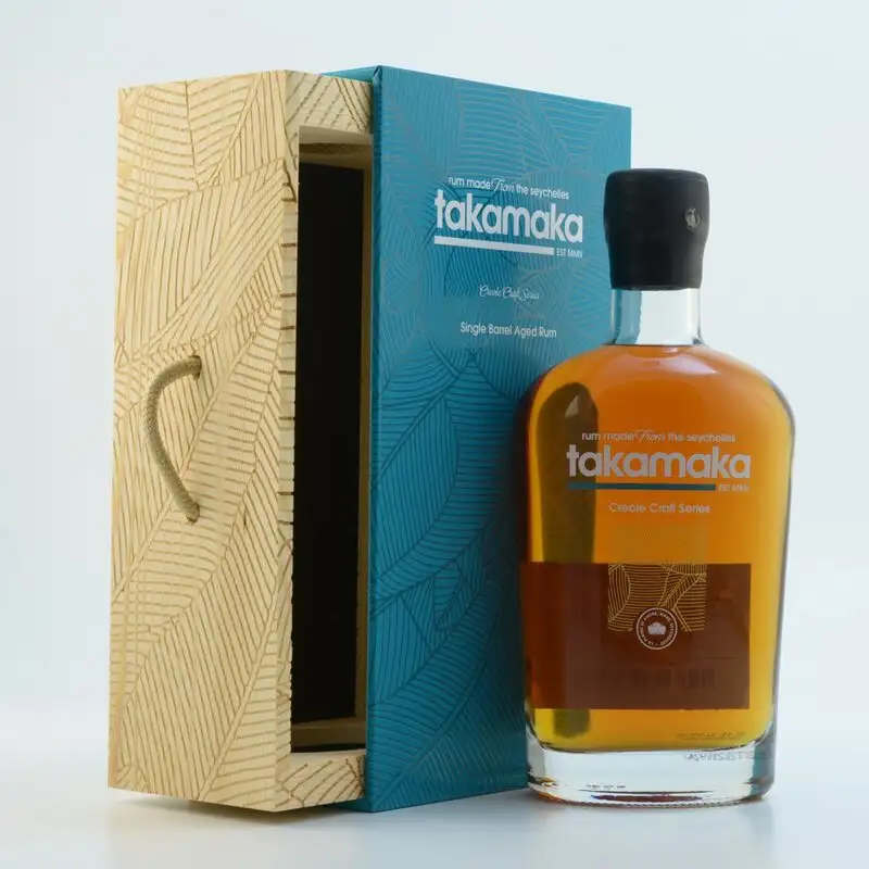 Bottle of Trois Frères Distillery Takamaka Creole Craft Series 2012