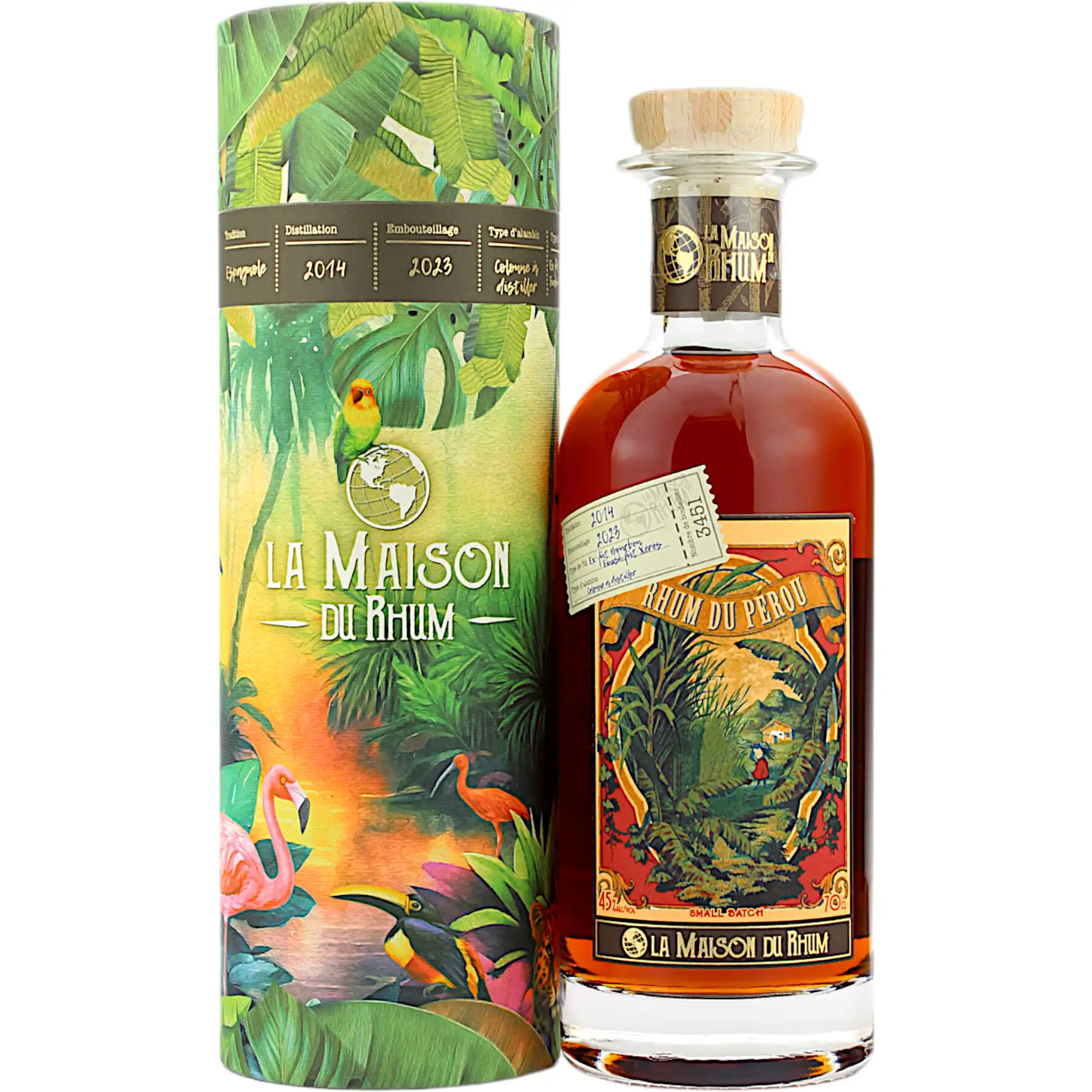 Bottle of Dugas La Maison du Rhum Pérou #3 2011