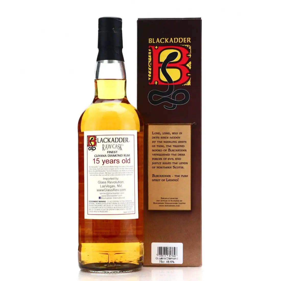 High resolution image of Blackadder Diamond Raw Cask Finest Guyana Diamond 2003