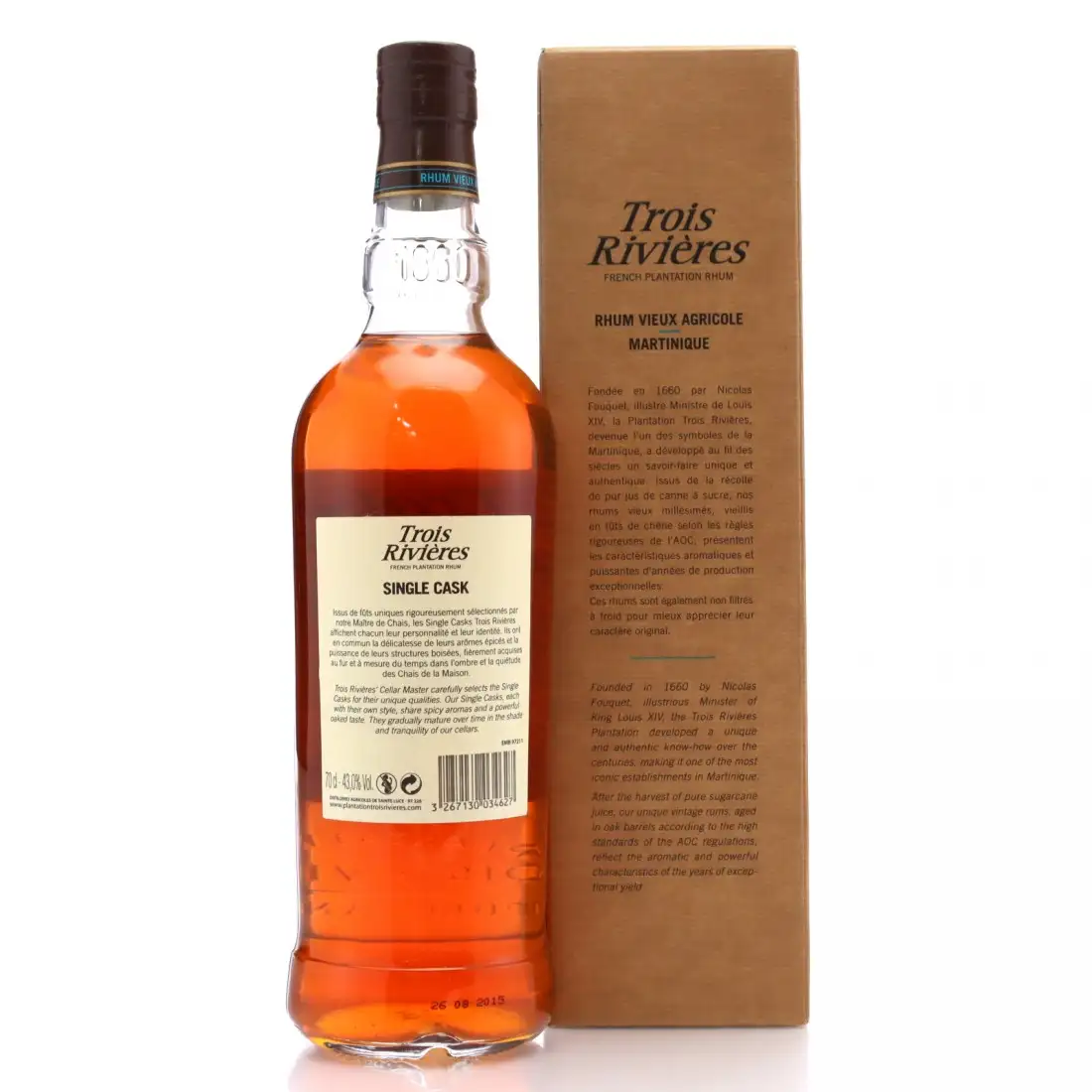 High resolution image of Trois Rivières Single Cask 2006