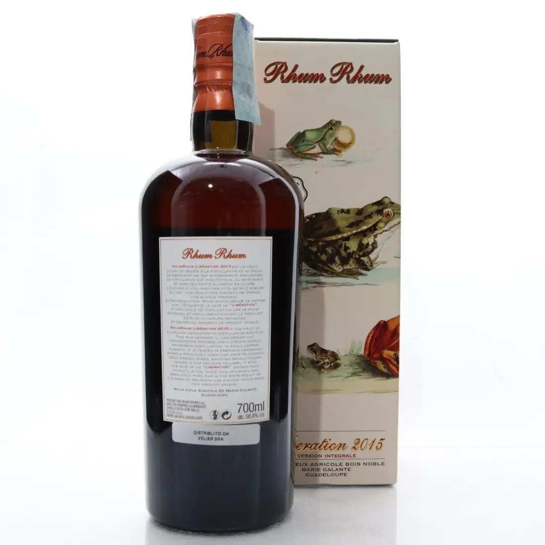 Hochauflösendes Bild von Velier Bielle Rhum Rhum Libération Integrale 2015 2009