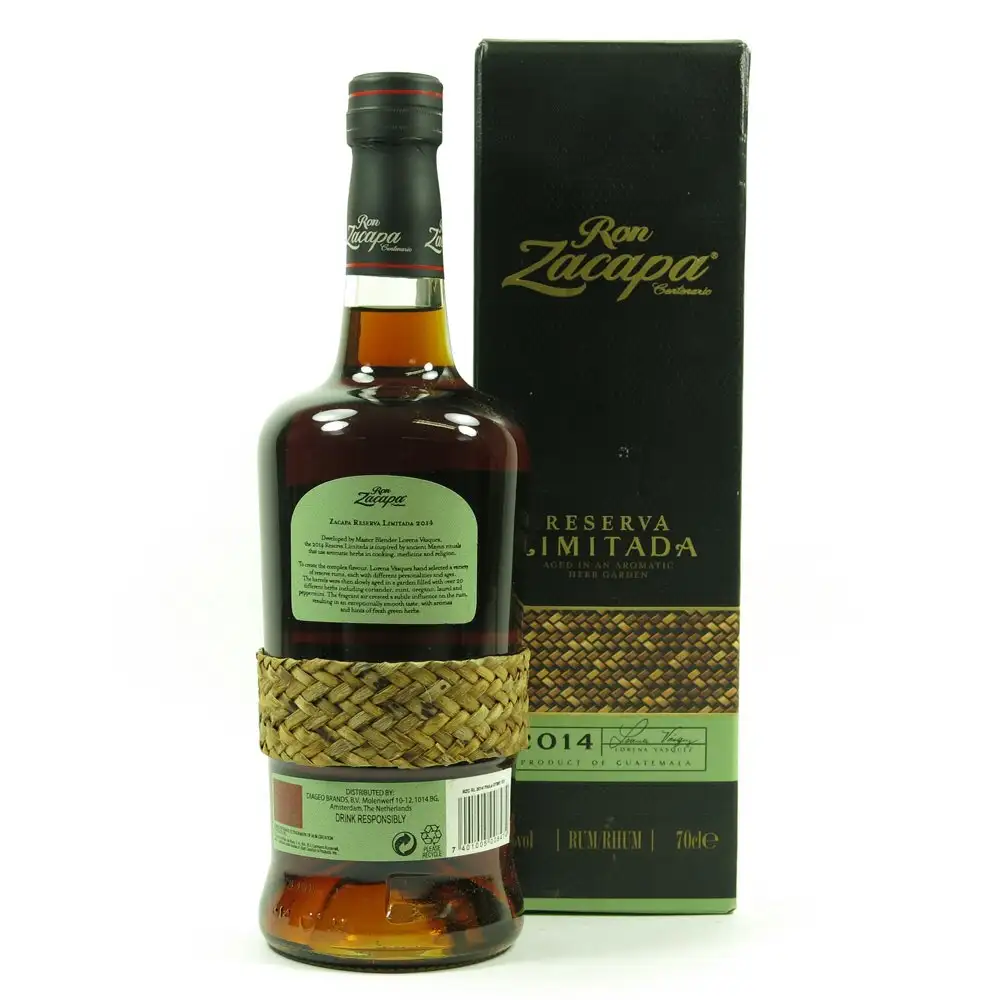 High resolution image of Ron Zacapa Reserva Limitada 2014