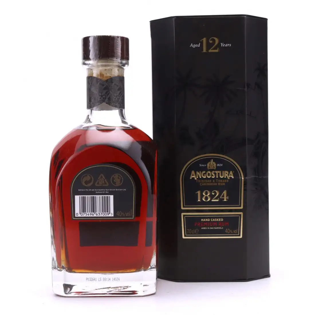 High resolution image of T.D.L Angostura 1824 Premium Rum (Vintage)