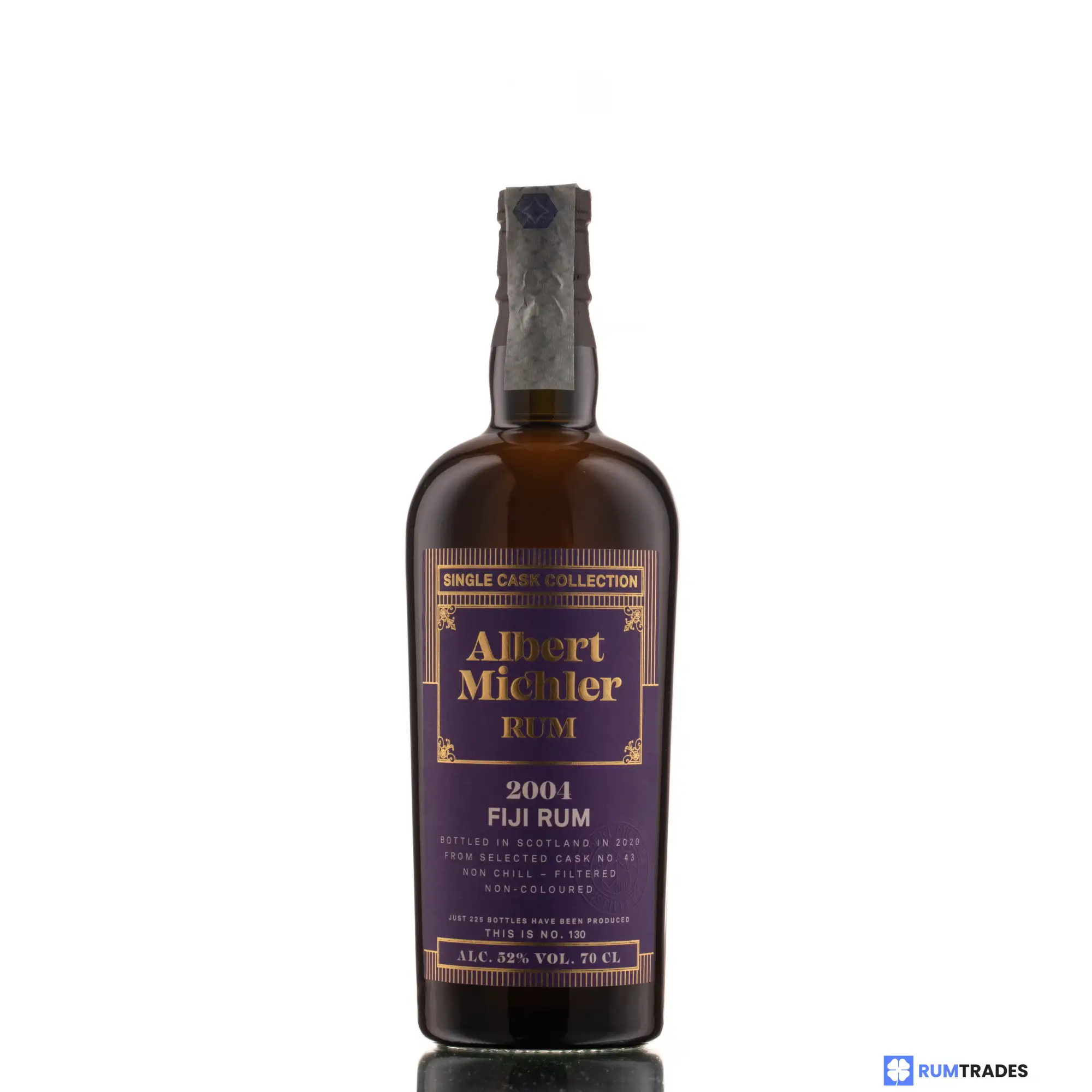 High resolution image of Albert Michler Distillery South Pacific Fiji Rum 2004