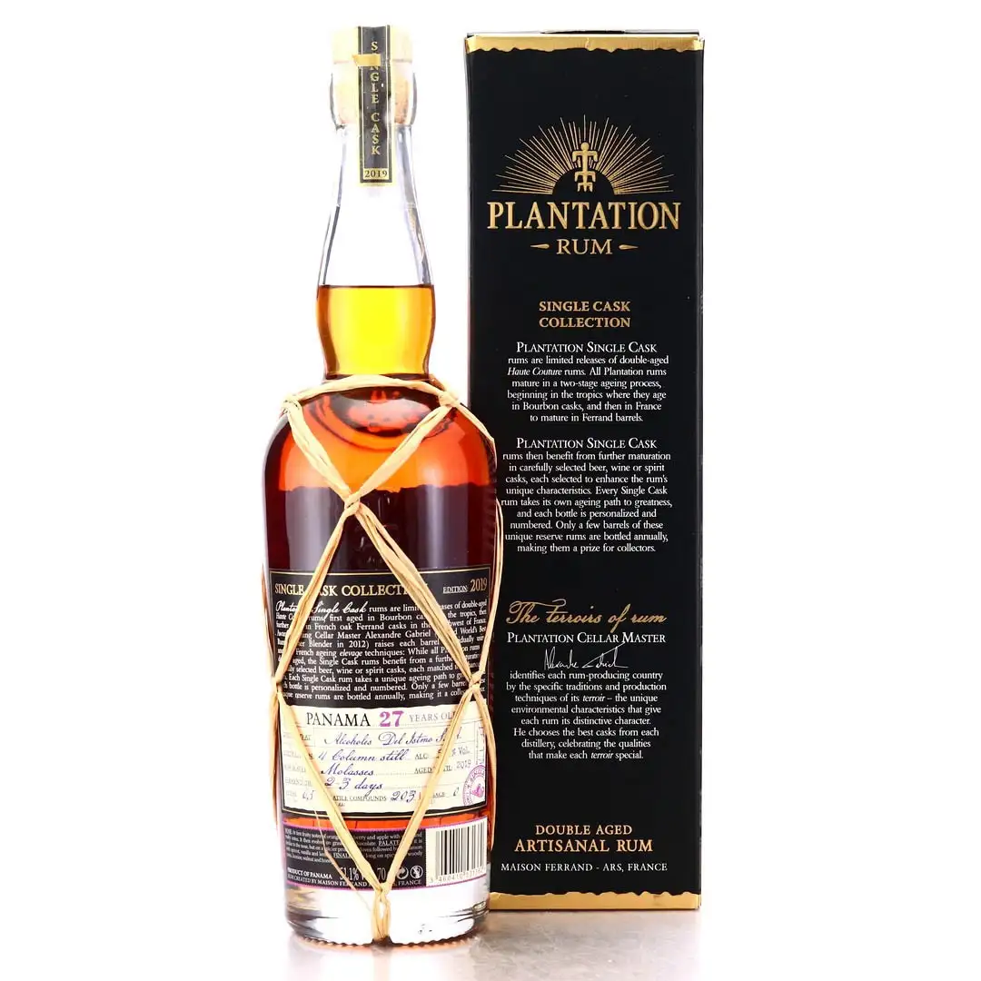 Image haute résolution de Alcoholes Del Istmo Plantation Single Cask (The Netherlands) 1992