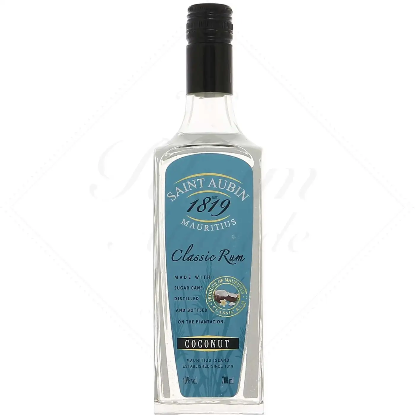 Bottle of Saint Aubin Rhum Coconut 1819