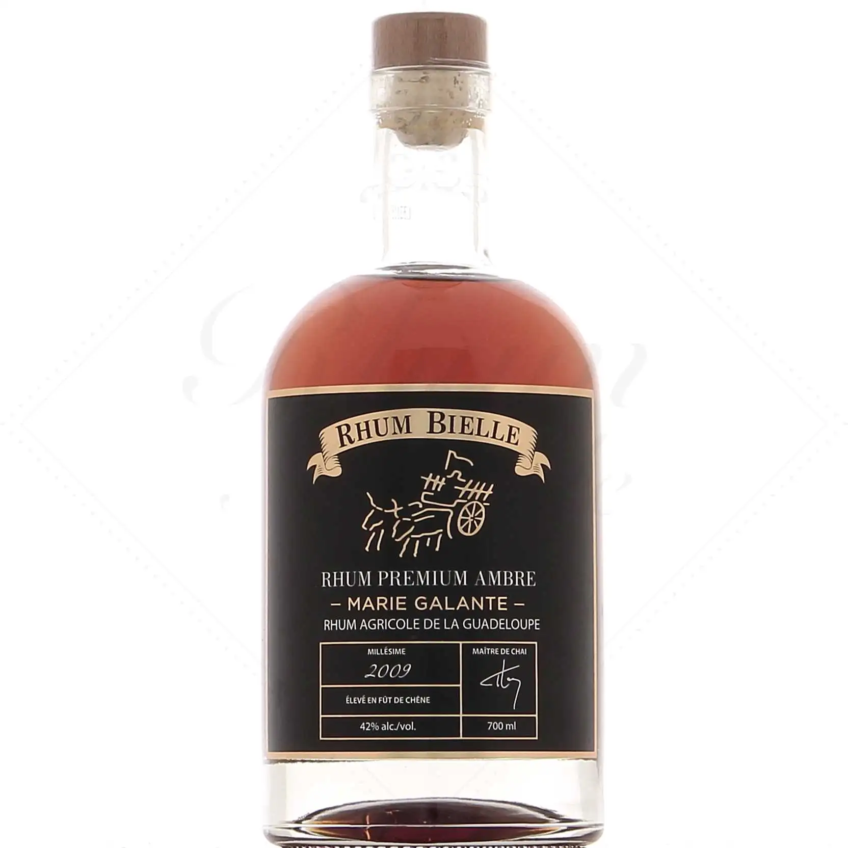 Bottle of Bielle Premium Ambré Millésime 2009