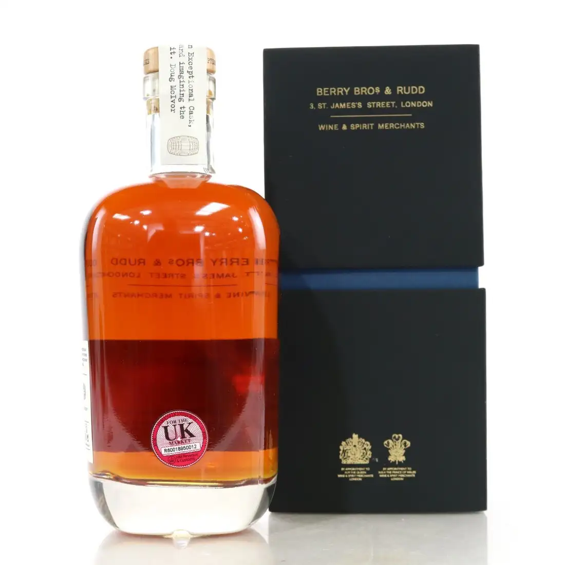 Image haute résolution de Berry Bros &amp; Rudd Long Pond Jamaican Rum 1982