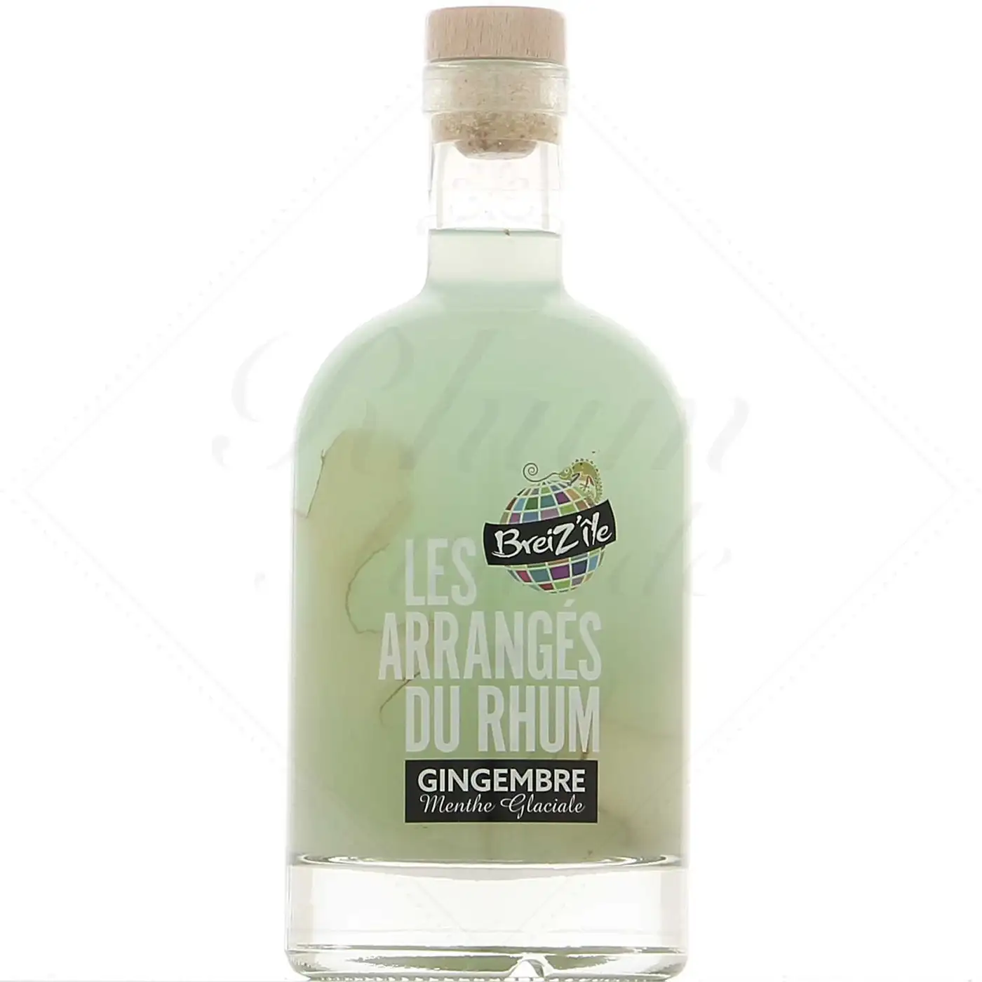 Bottle of Breiz’île Les Arrangés Du Rhum Gingembre Menthe Glaciale