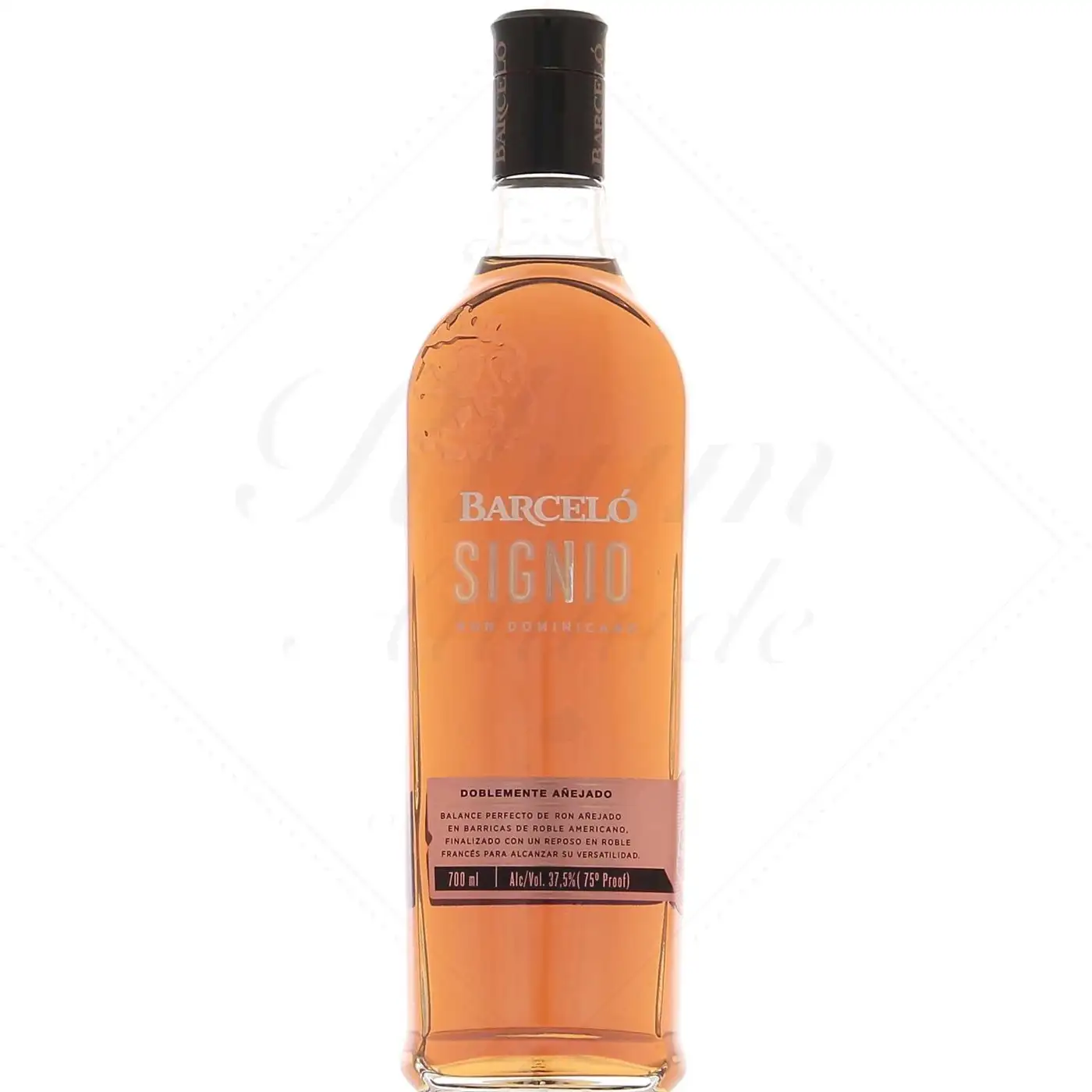 Bottle of A.F.D. Ron Barceló Signio