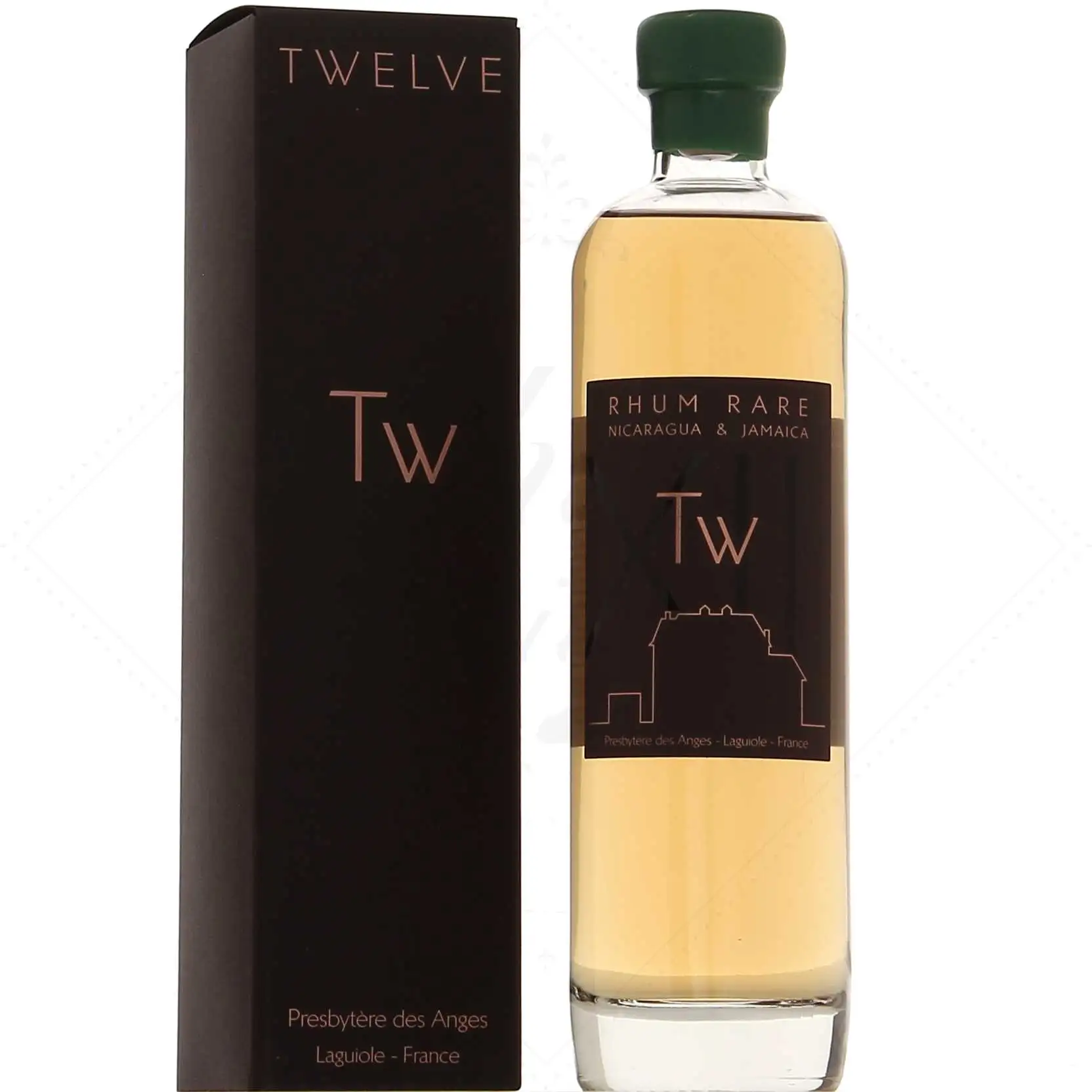Bottle of Twelve Whisky d’Aubrac Rhum Rare Nicaragua & Jamaica