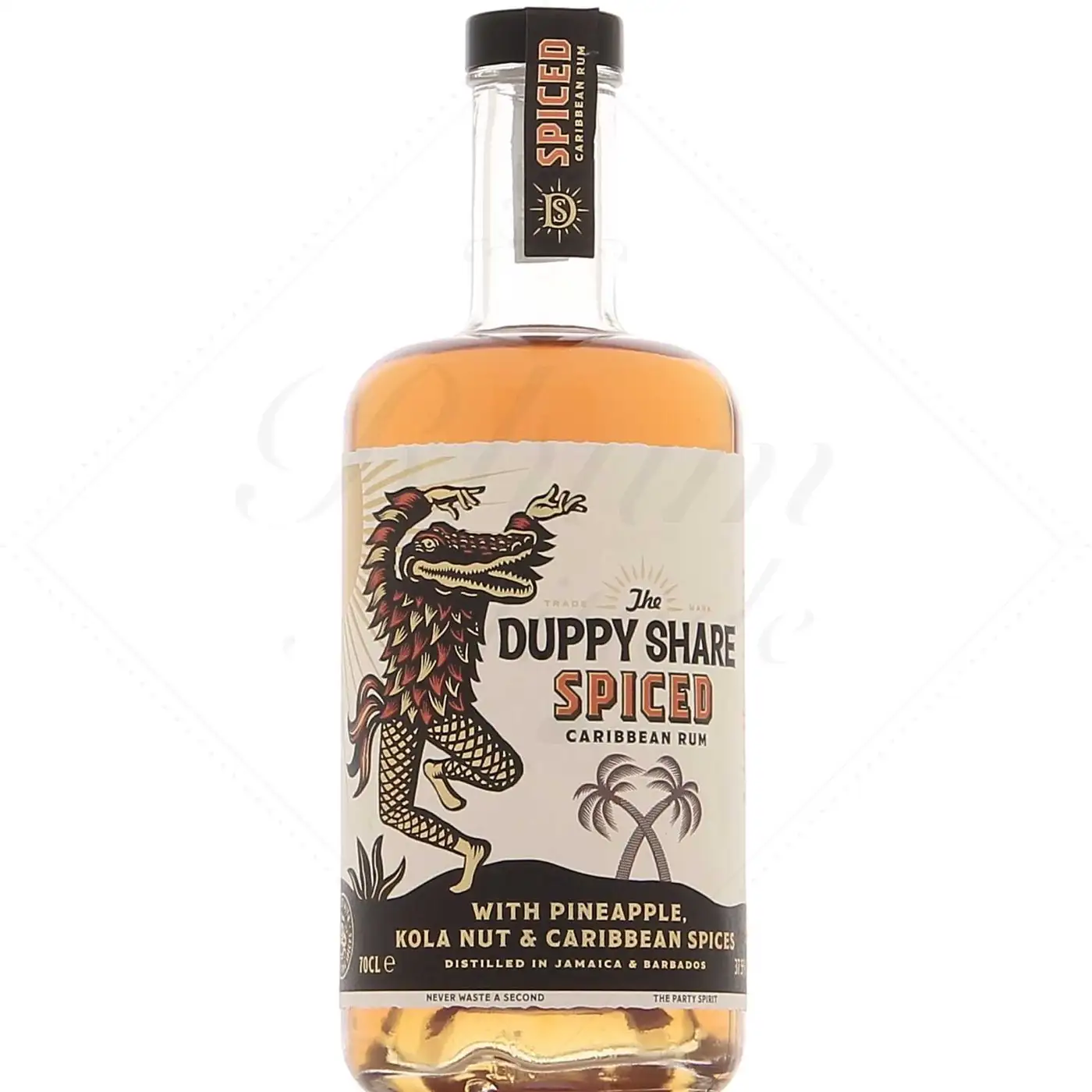Bottle of The Duppy Share Spiced