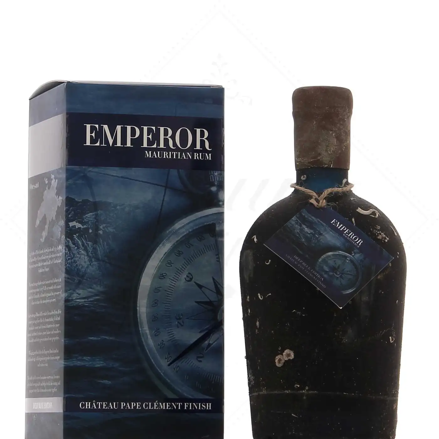 Bottle of Emperor Deep Blue Pape Clément Finish