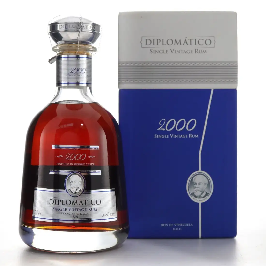 Bottle of Diplomático Single Vintage 2000