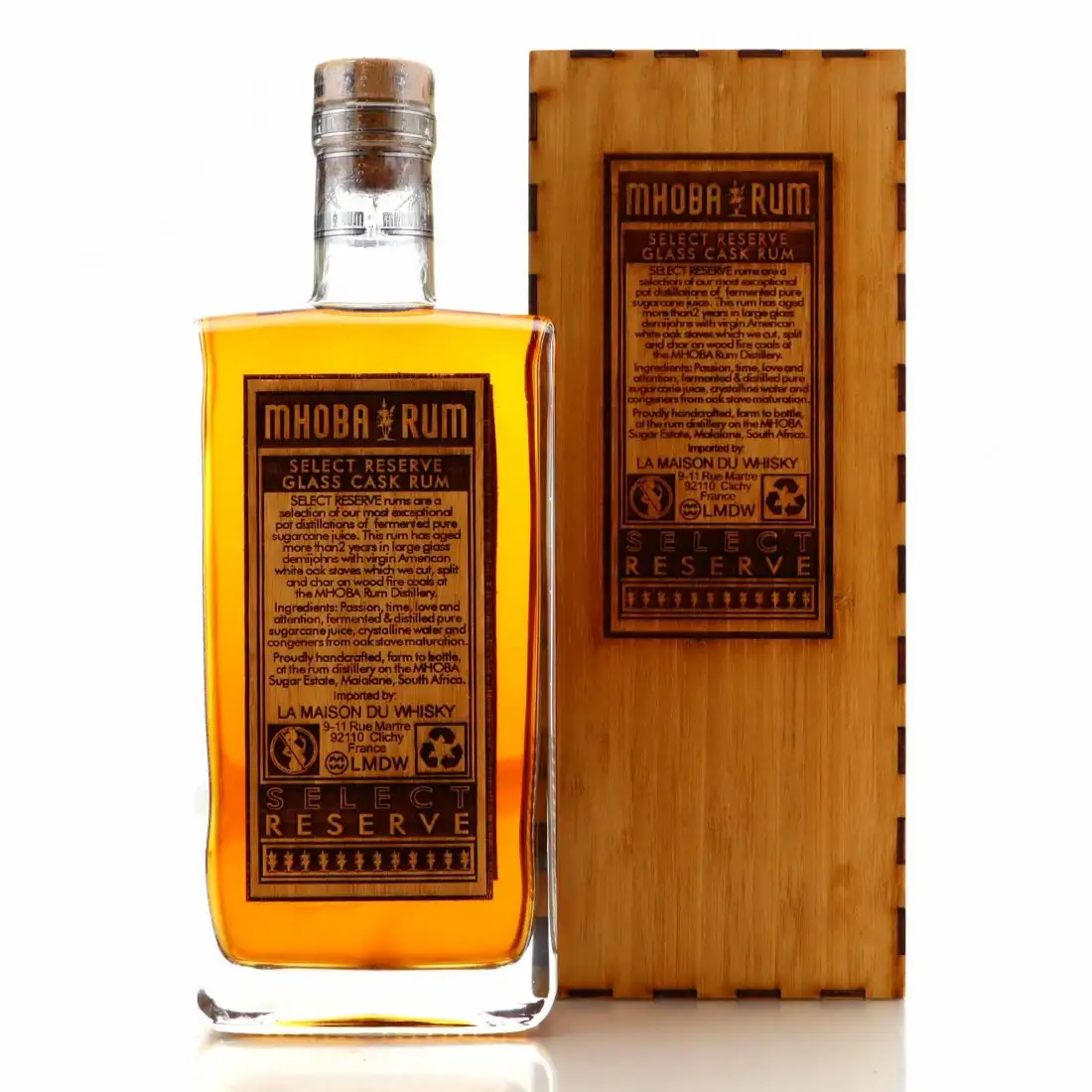 Image haute résolution de MHOBA Select Reserve Glass Cask Rum 2019