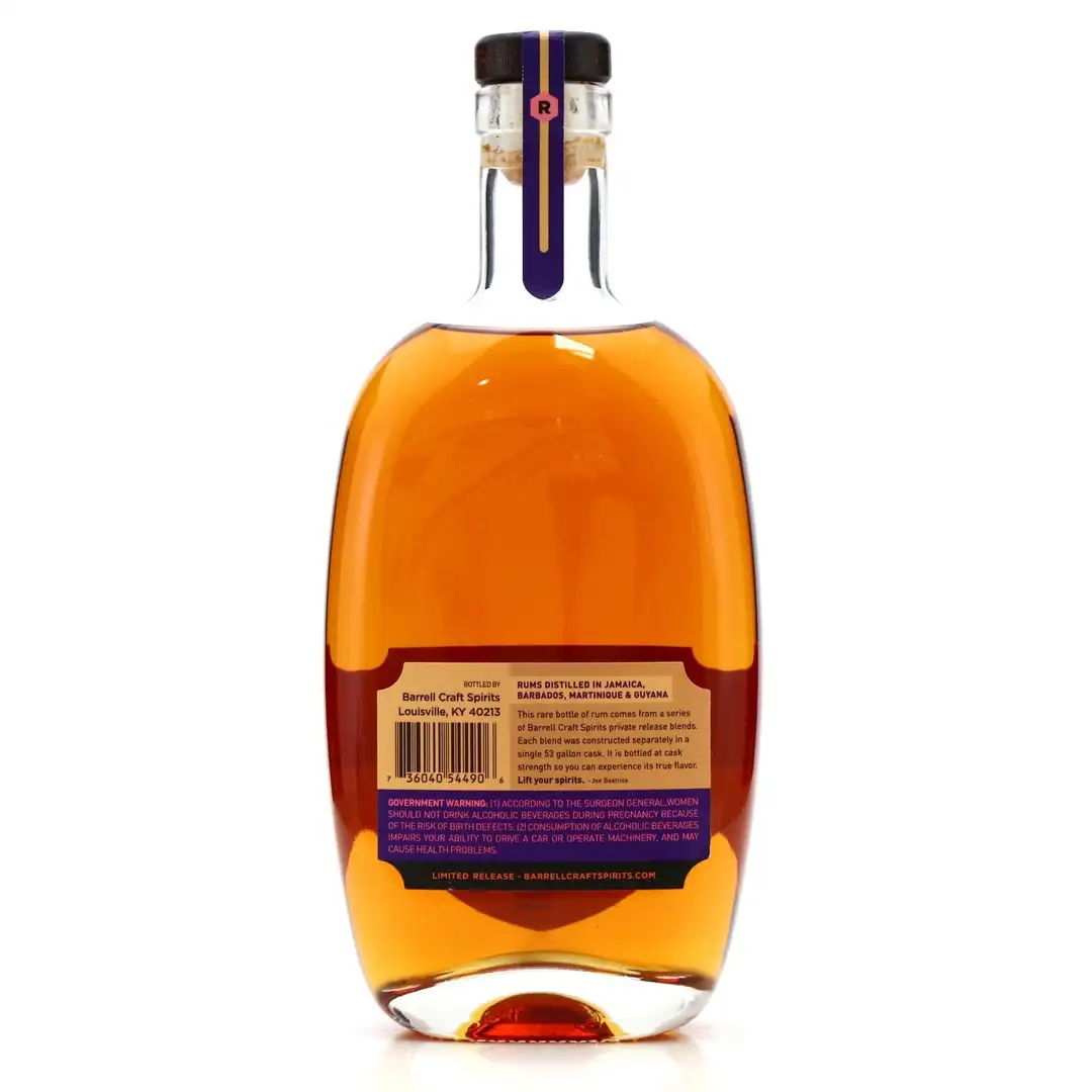 High resolution image of Barrel Craft Spirits Private Reserve Rum