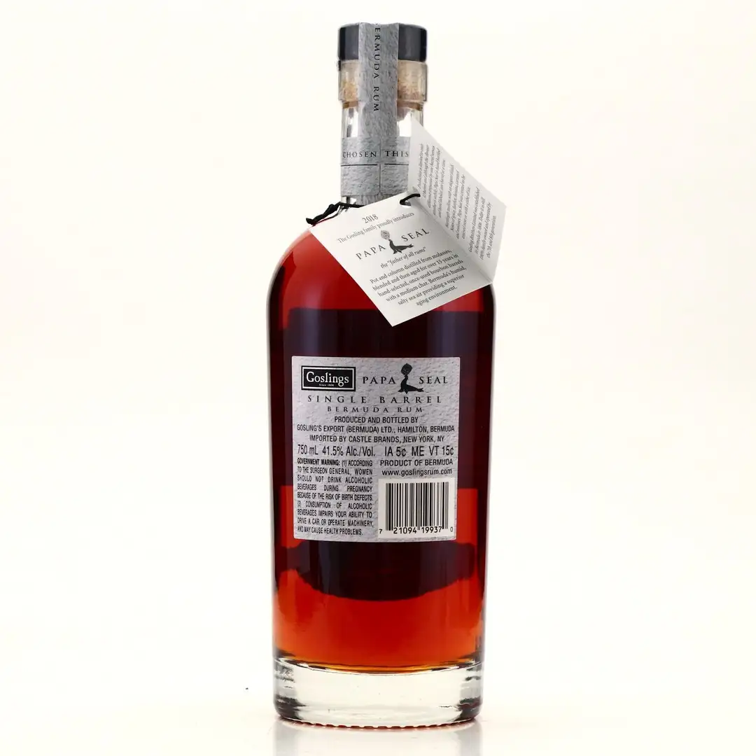 Hochauflösendes Bild von Goslings Papa Seal Single Barrel