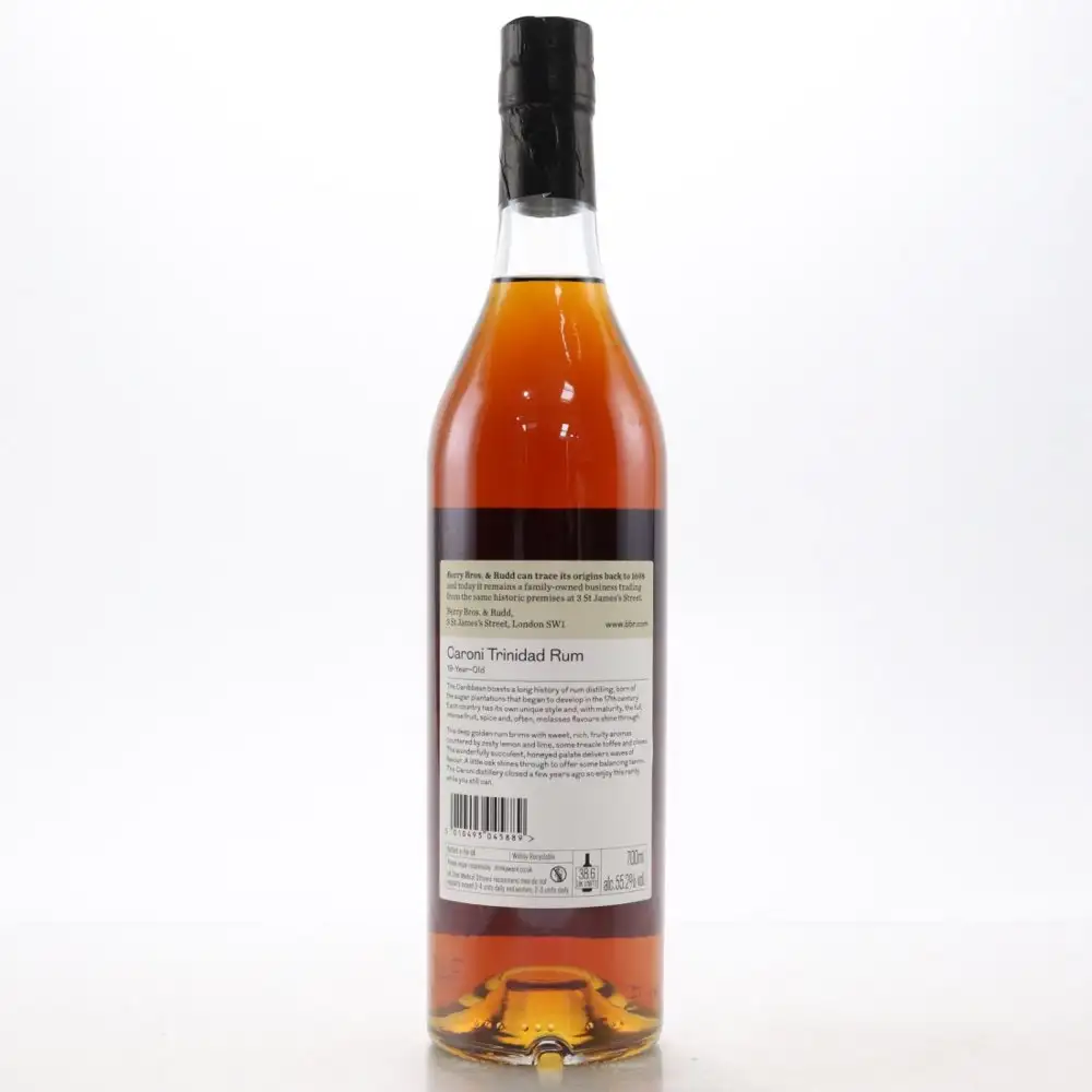 Hochauflösendes Bild von Berry Bros & Rudd Caroni Trinidad Rum (The Nectar) 1997