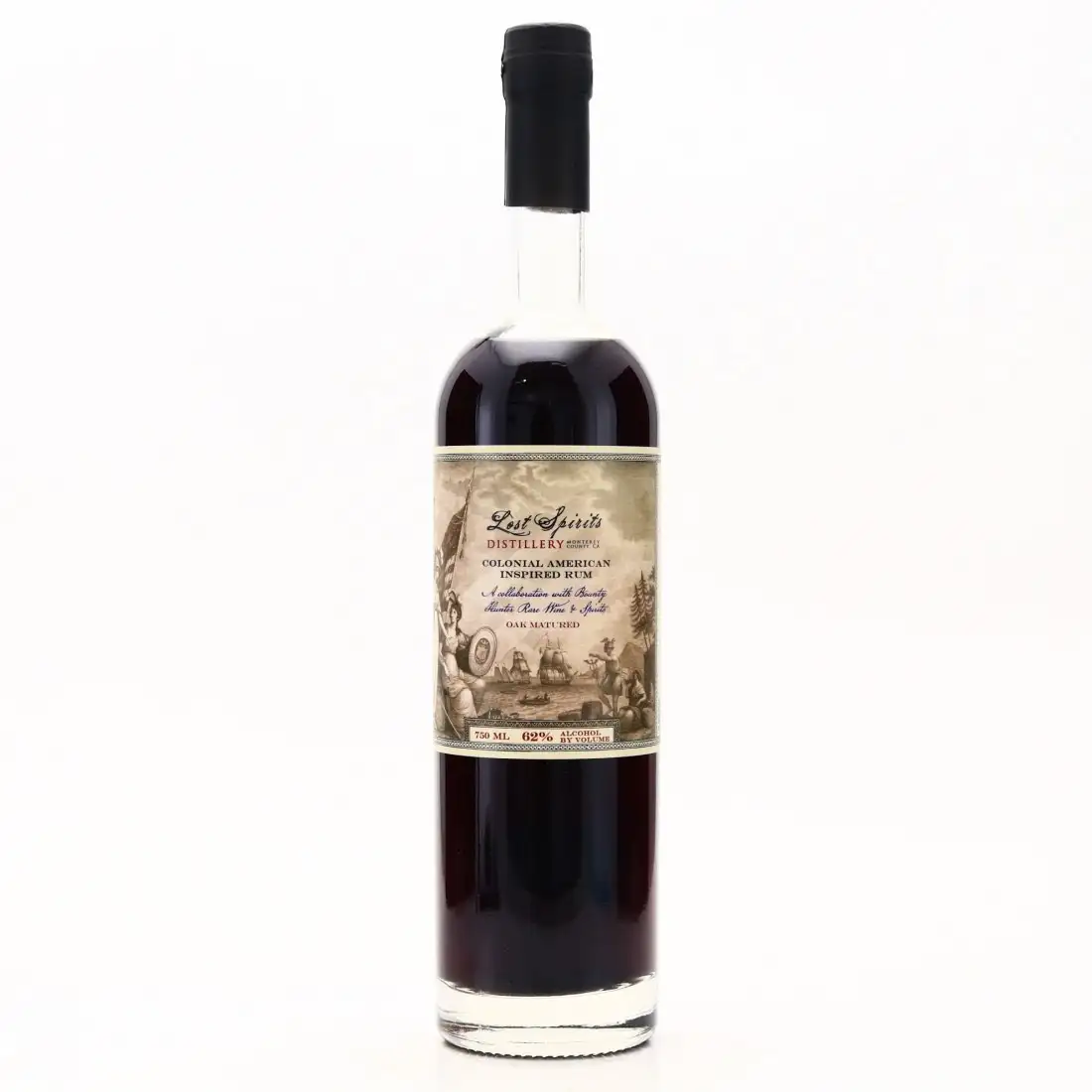 Bottle of Lost Spirits Distillery Colonial American Inspired Rum / Bounty Hunter