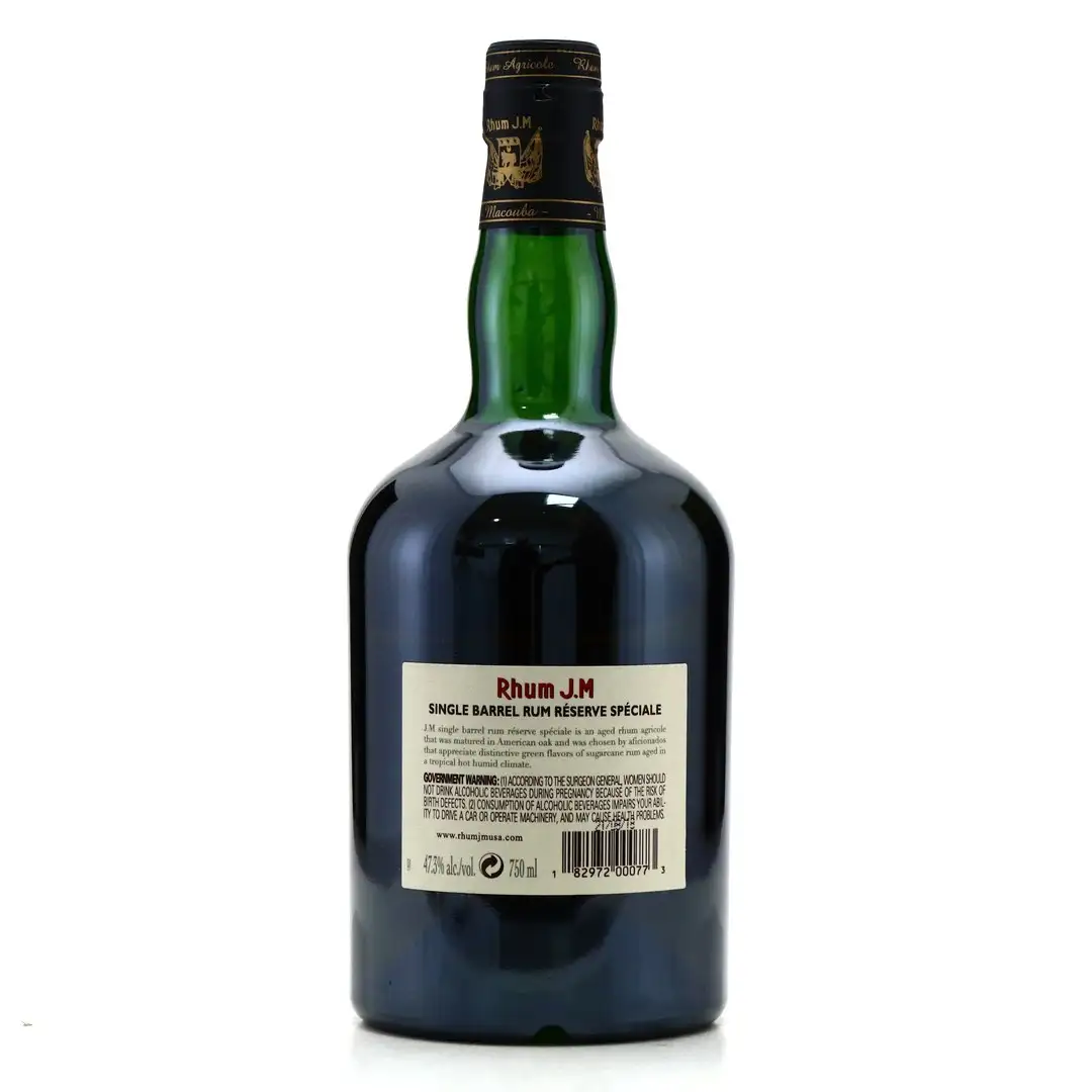High resolution image of Rhum J.M Single Barrel (Park Avenue Liquor Shop) 2014