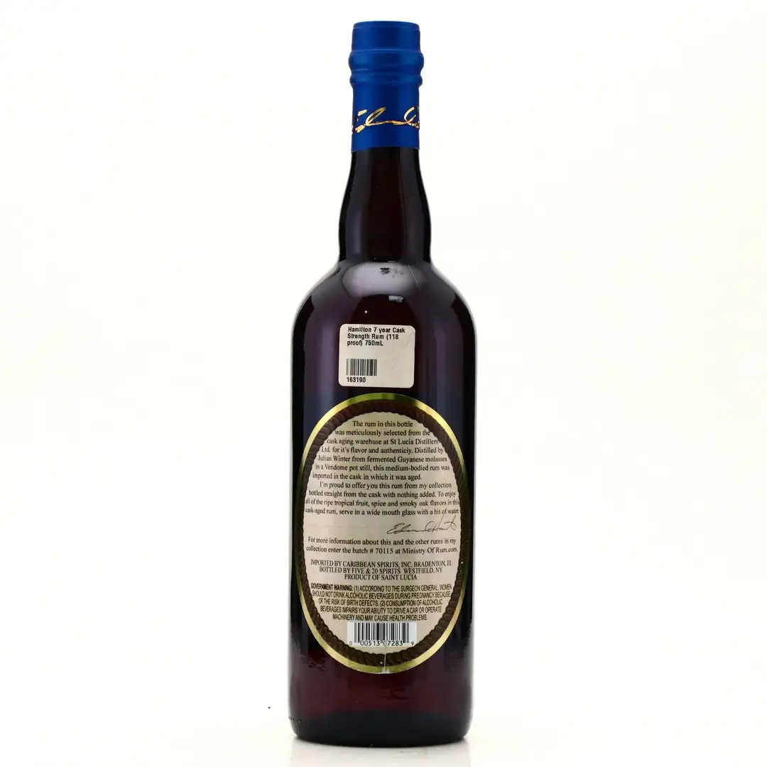 High resolution image of Hamilton Saint Lucia Pot Still 2007