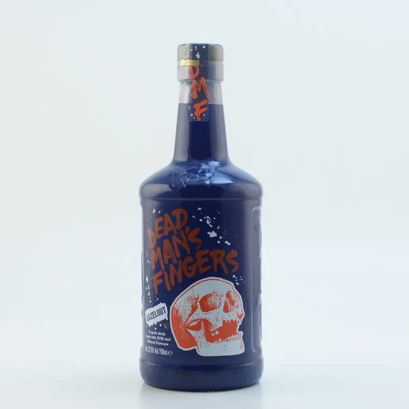 Bottle of The Rum & Crab Shack Dead Man’s Fingers Hazelnut Rum