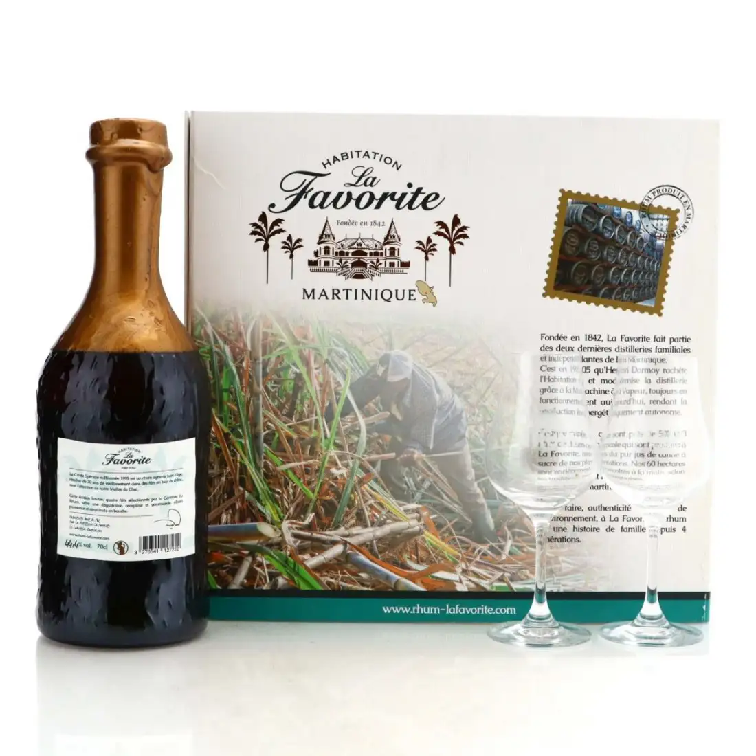 High resolution image of La Confrérie du Rhum La Favorite Cuvée Spéciale 1995