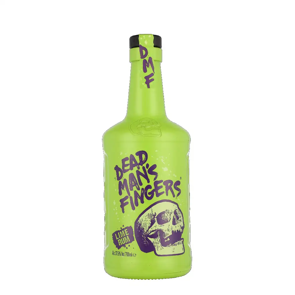 Bottle of The Rum & Crab Shack Dead Man’s Fingers Lime Rum
