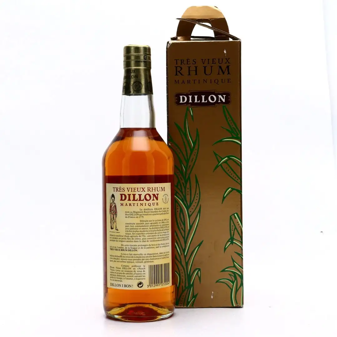 Hochauflösendes Bild von Dillon Très Vieux Rhum 1982