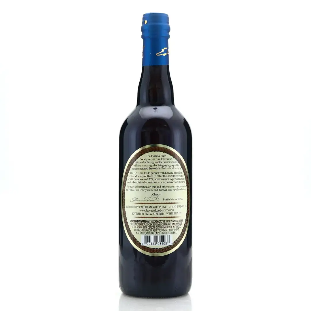 High resolution image of Five &amp; 20 Spirits Hamilton Florida Rum Society