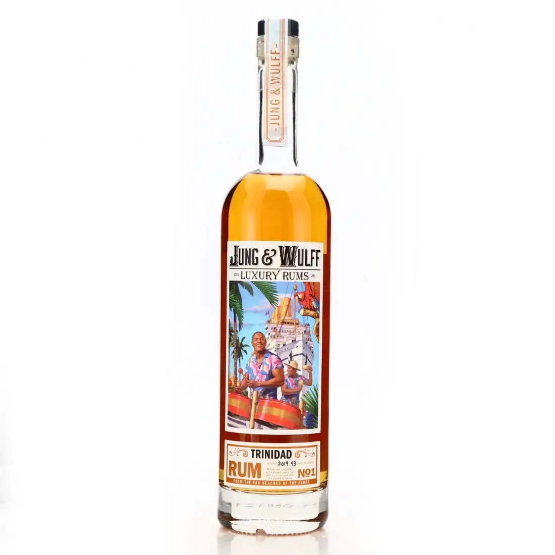 Bottle of Jung & Wulff Trinidad Luxury Rum No.1