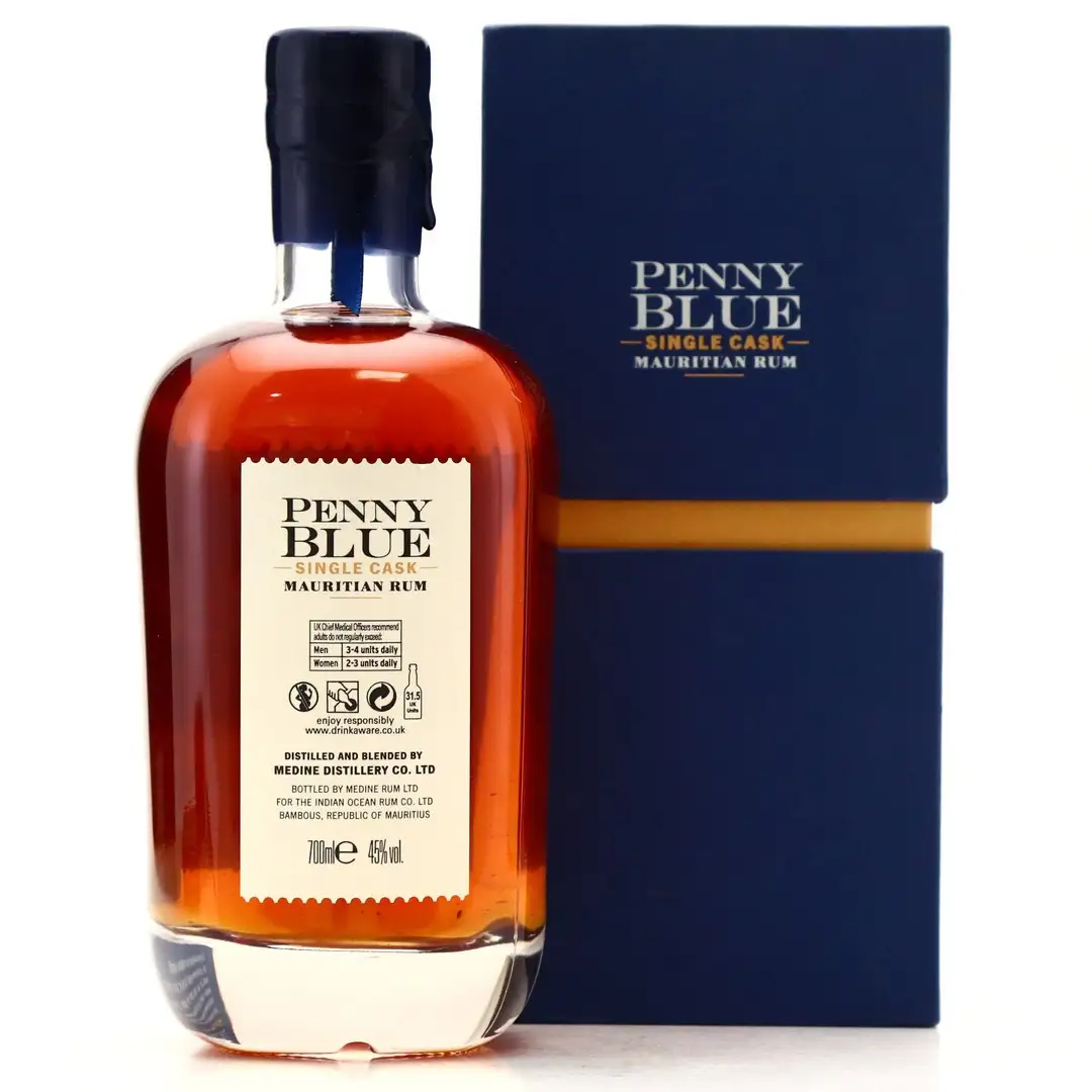 Image haute résolution de Medine Estate Penny Blue Single Cask 2006