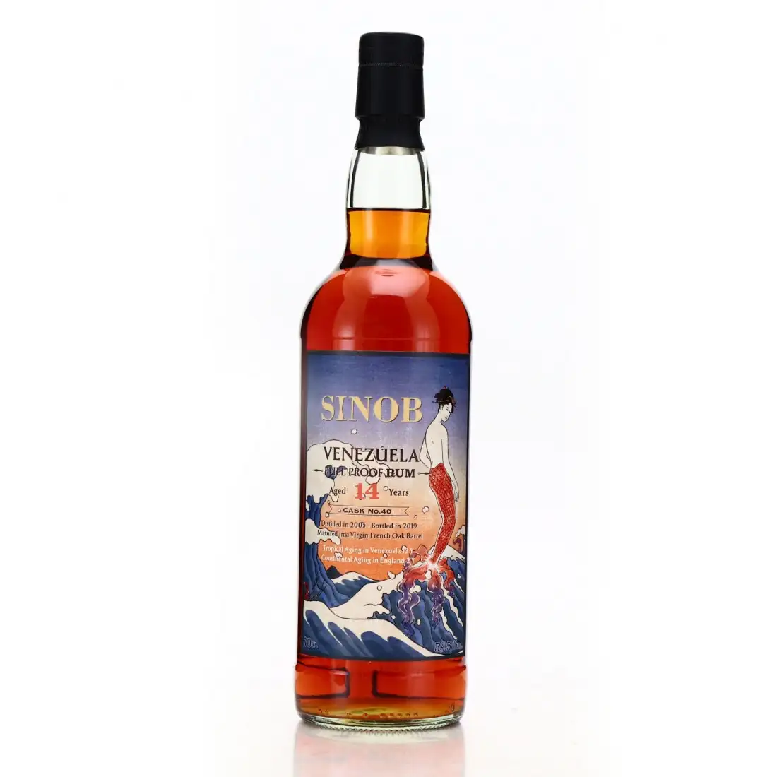 Bottle of Creative Whisky Company Sinob HTR 2003