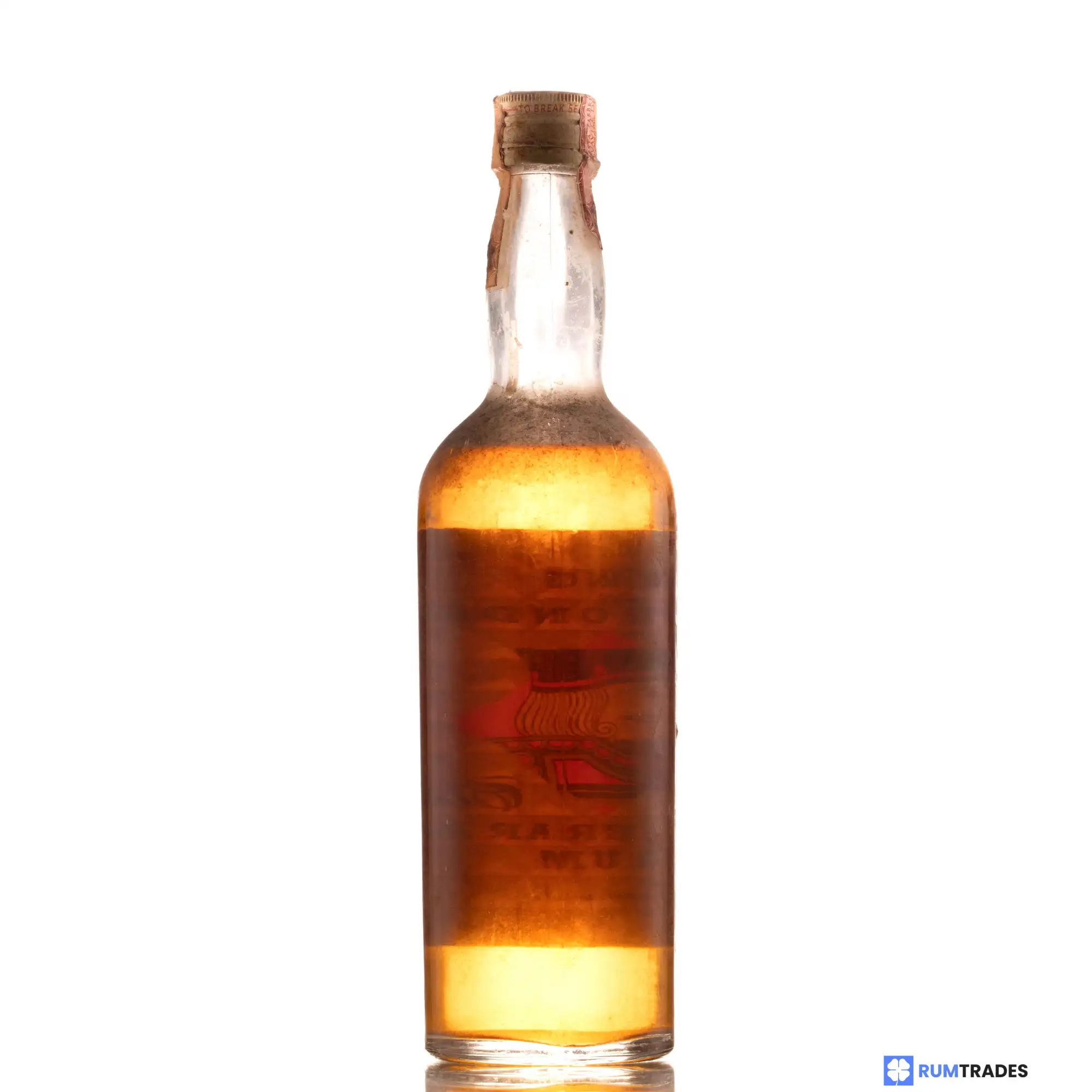 High resolution image of DDL King of Diamonds Demerara Rum Fruit Cured 1957