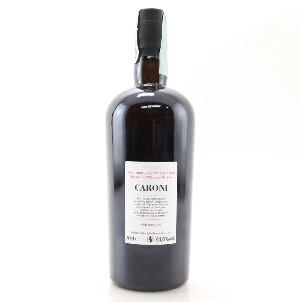 Image haute résolution de Velier Caroni 32nd Release Heavy Trinidad Rum HTR 1998