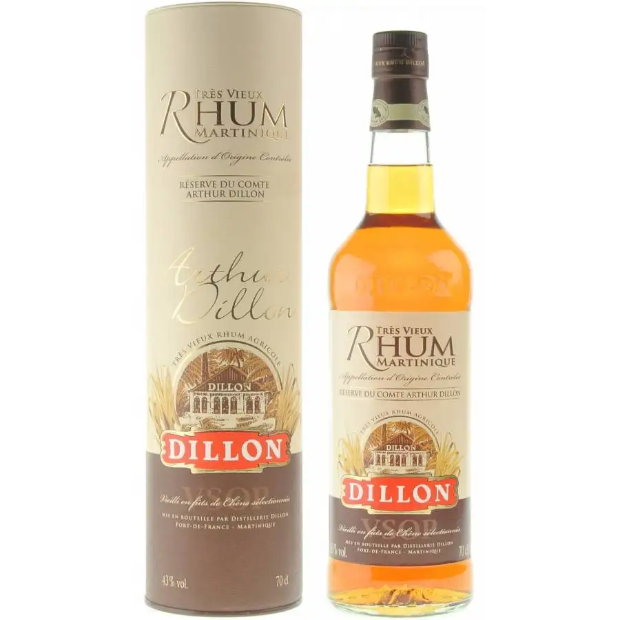 Hochauflösendes Bild von Dillon Très Vieux Rhum V.S.O.P.